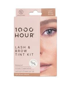 1000 Hour Gentle Plant Extract Lash & Brow Dye Kit – Light Brown/Blonde
