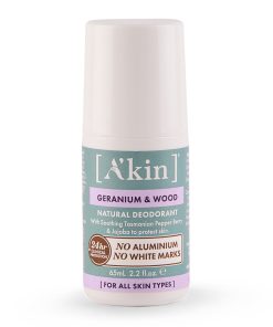 Geranium & Wood Roll On Deodorant