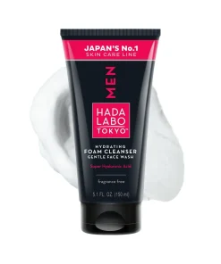 MEN’S RANGE: Gentle Face Wash Hydrating Foam Cleanser