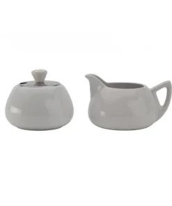 Cozy sugar bowl and milk jug