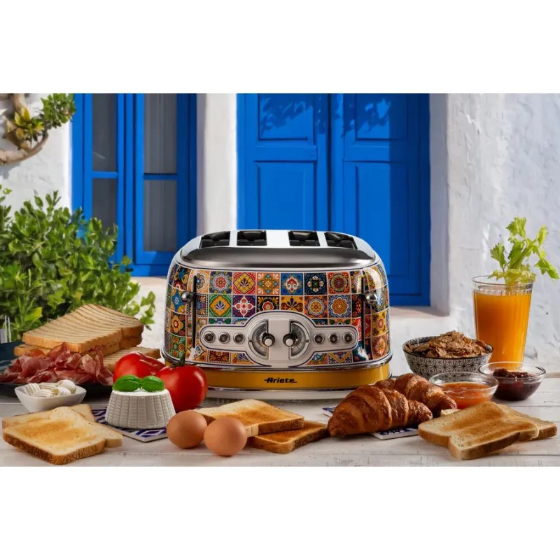 Ariete Toaster 4 Slices 1630W Positano - Image 5