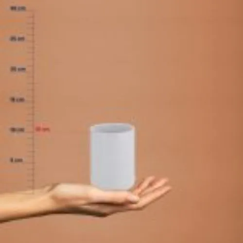 KELA – Tumbler Isabella white Ceramic white 10.00cm X 7.50cm - Image 4