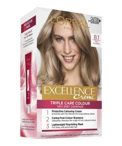 L’Oreal Paris – Excellence Creme 8.1 Lightest Ash Blonde