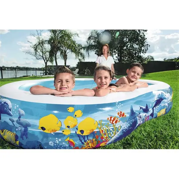 Bestway Inflatable Ocean Pool 262 x 157 x 46 cm - Image 4