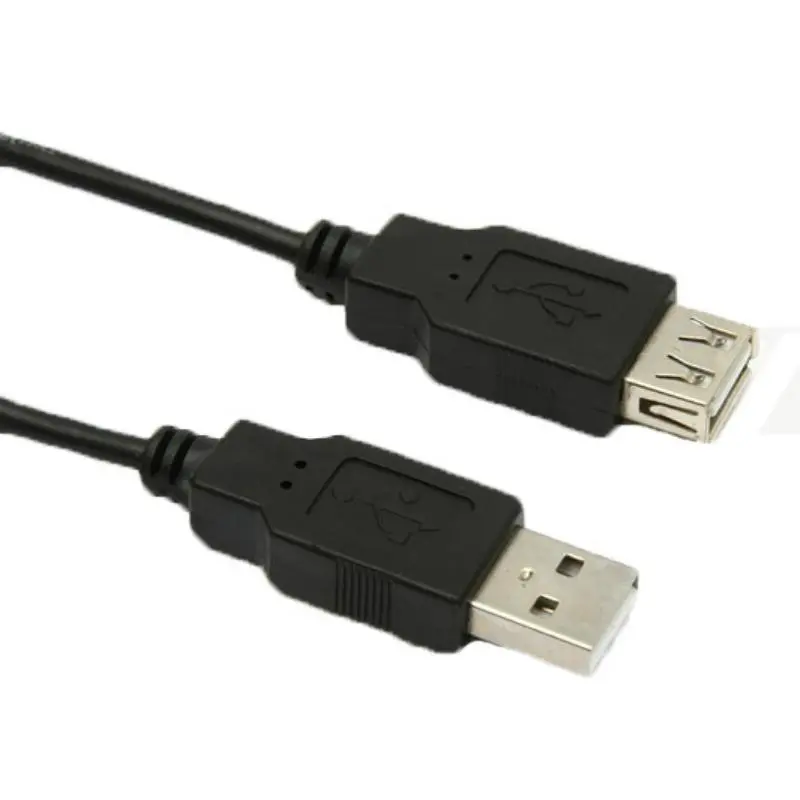 Conqueror USB 2.0 Extension Cable Male to Female Nickel Plated 5 Meter Black – C15D - Image 2