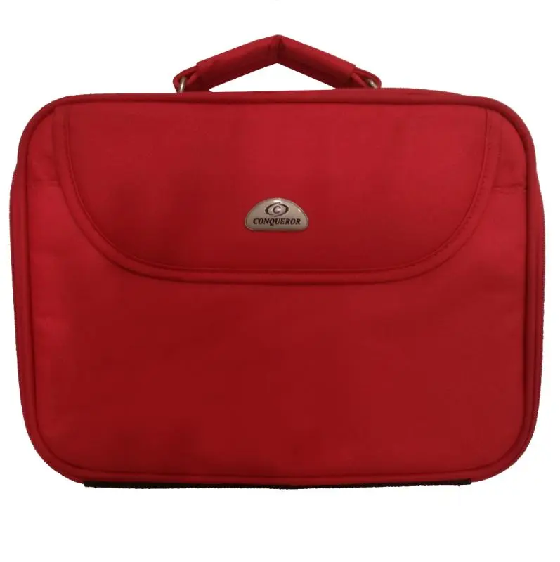 Conqueror Protective Laptop Bag Carrying Case with Shoulder Strap Fits Up to 10.2 Inch Display Red – LSM3015F - Image 2