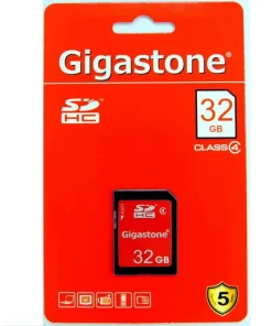 Gigastone Memory SD 32 GB with Adapter Class 4 – M140D

32 GB Capacity SDHC Card
Class 4 minimum write speed of 4MB/s or higher
Used for Cell phones a