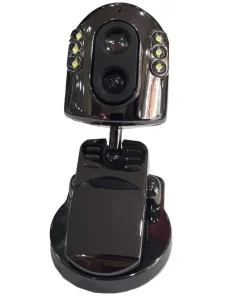 Webcam Camera for Laptop, Desktop and PC with Tripod – P428

Simply install driver and connect through USB
High resolution, 1.3 MP camera
Built-in noi
