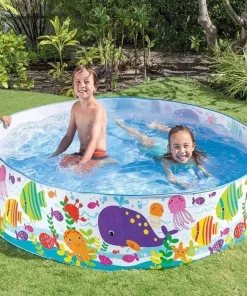 INTEX Inflatable Pool Ocean Play Snapset Pool, 1.83m x 38cm -56452NP